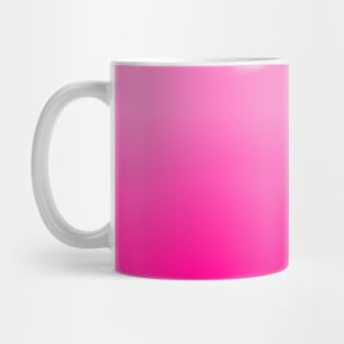 Vibrant Hot Pink Ombre Gradient Mug